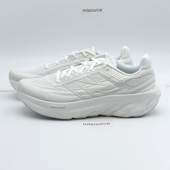 NEW Size 11.5 Men's New Balance Fresh Foam 1080 V13 Running Shoes W1080W13 White - Picture 1 of 6